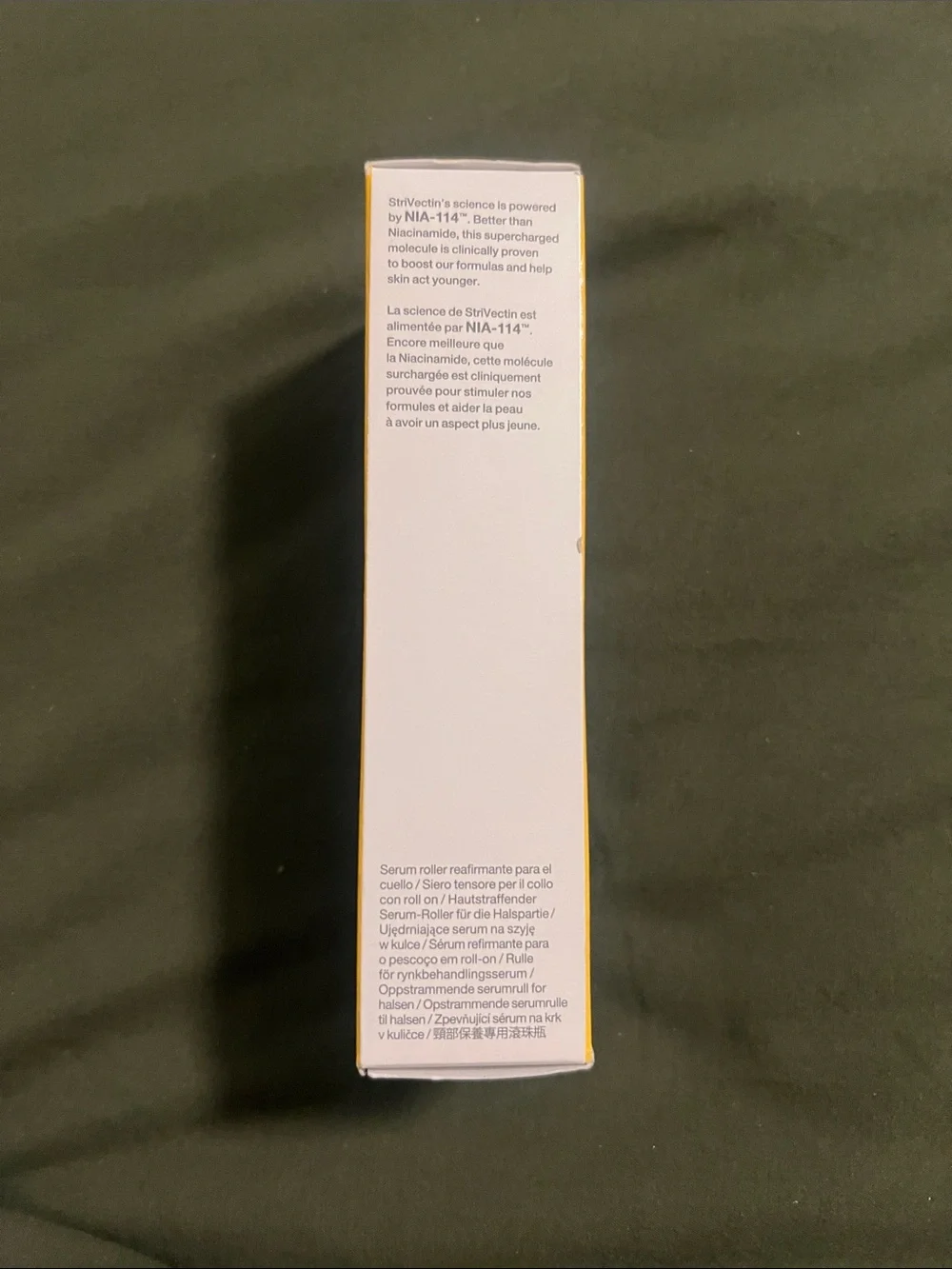 StriVectin Tighten & Lift Peptight Neck Serum Roller - White, Yellow